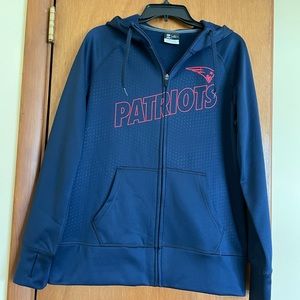 Patriots Zip Up Hoodie